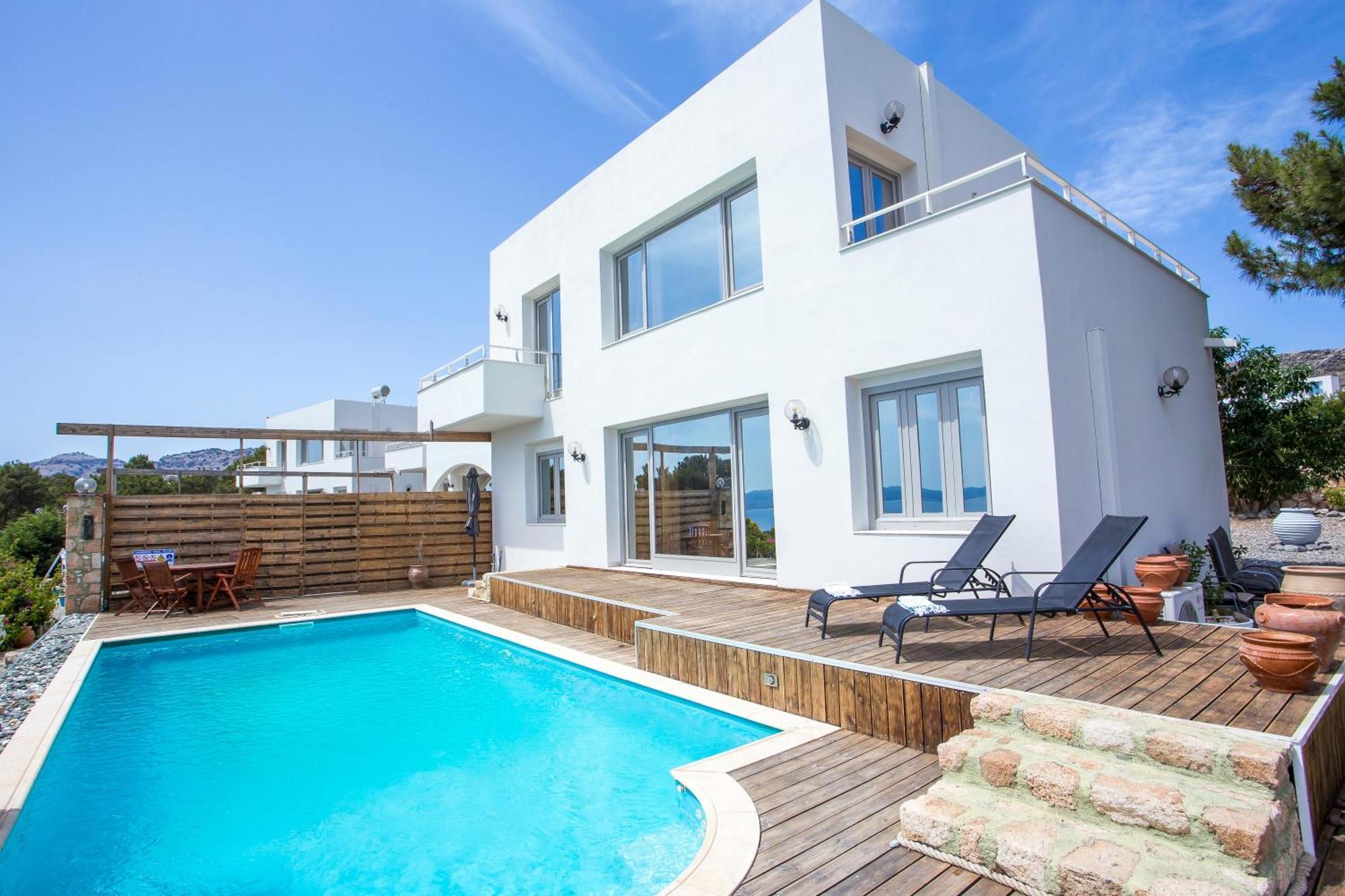 Spilia Bay Villas Pefki Exterior foto